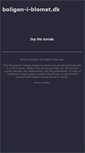 Mobile Screenshot of boligen-i-blomst.dk